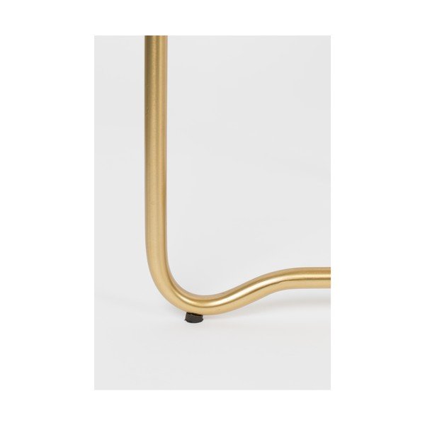 Kovový kulatý odkládací stolek ø 42 cm Celina – White Label-image-2