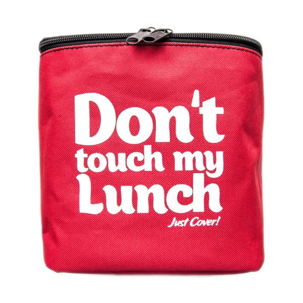 Svačinová taška a 2 boxů Pack & Go Don't Touch My Lunch Red