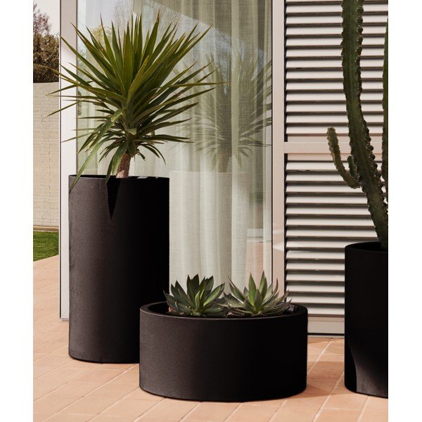 Betonový obal na květináč ø 62 cm Aiguablava – Kave Home-image-1