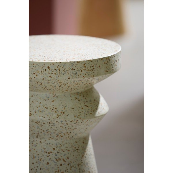 Terrazzo kulatý odkládací stolek ø 32 cm Sella – Light & Living-image-4