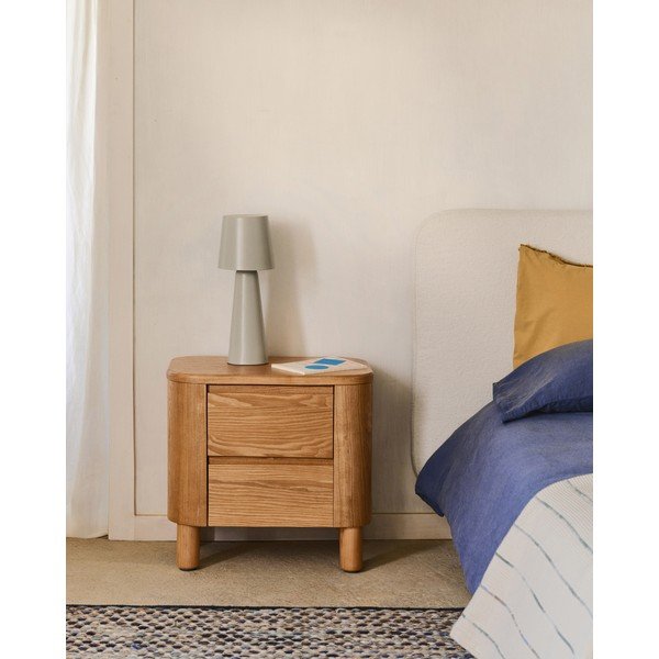 Noční stolek v přírodní barvě Salaya – Kave Home-image-1