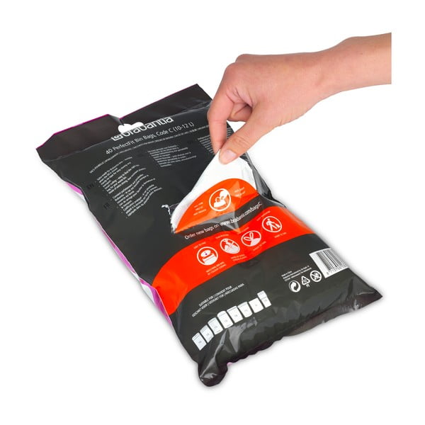 Pytle na odpadky v sadě 40 ks 12 l PerfectFit C – Brabantia-image-2