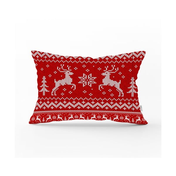 Vánoční povlak na polštář Minimalist Cushion Covers Dasher, 35 x 55 cm