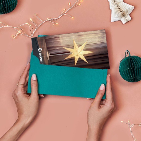 Tištěný dárkový poukaz na 500 Kč vánoční voucher