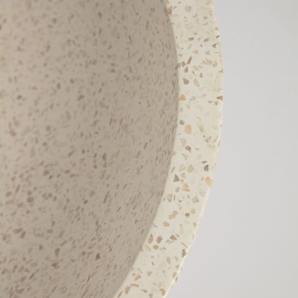 Umyvadlo z terrazzo Kave Home Sunday, ø 40 cm-image-1