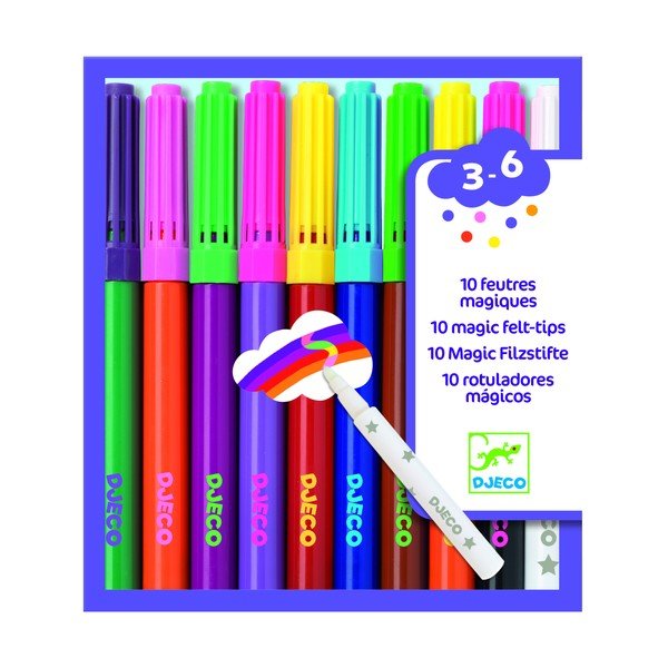 Set 10 fixů se zmizíkem Djeco Magic-image-1