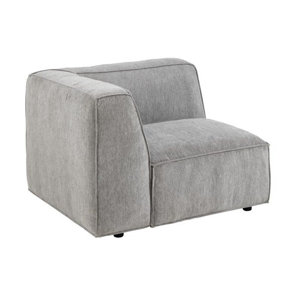 Světle šedý koncový modul pohovky Bonami Selection Fairfield, levý roh-image-3