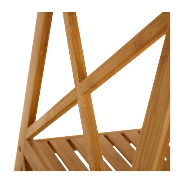 Bambusový koupelnový regál v přírodní barvě 36,5x153 cm – Casa Selección-image-2