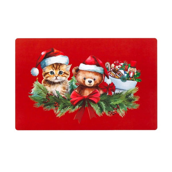 Plastové prostírání s vánočním motivem 28,5x44 cm Cadocha – douceur d'intérieur