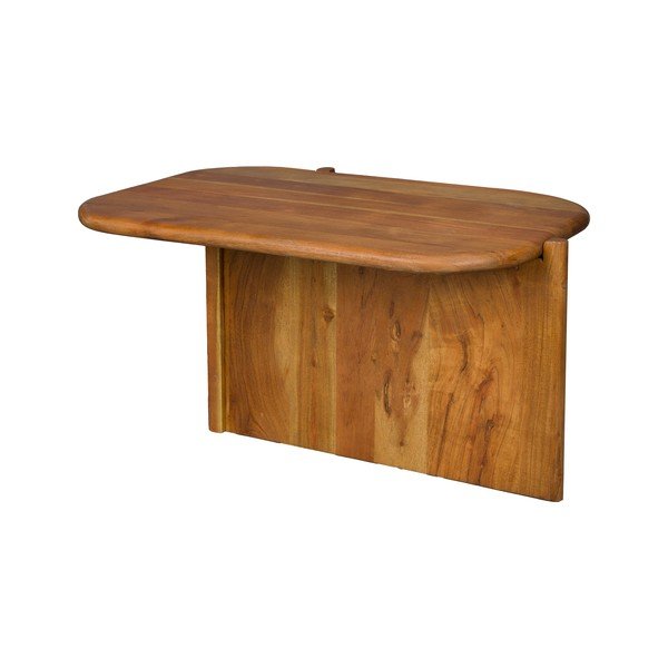 Konferenční stolek z masivu akácie v přírodní barvě 50x75 cm Feller – Dutchbone-image-3