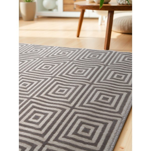 Šedý běhoun 80x240 cm Perles Tourmaline – Elle Decoration-image-3