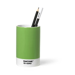 Zelený keramický stojánek na tužky Pantone