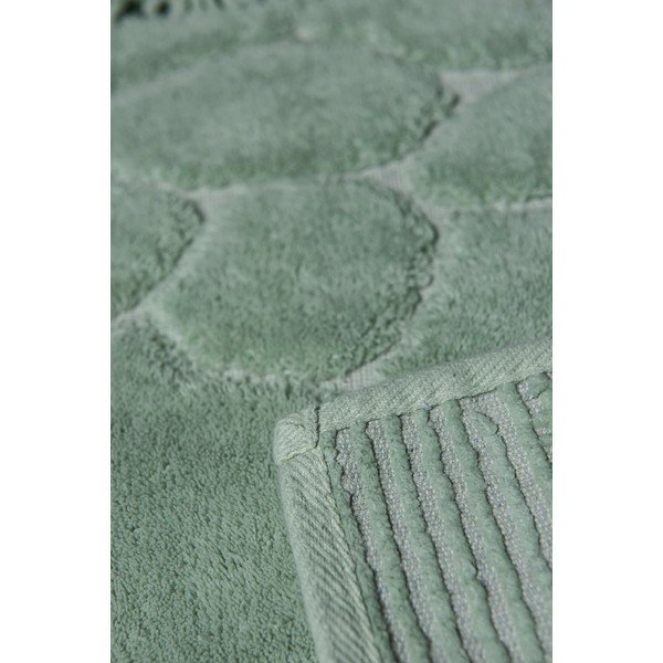 Světle zelené koupelnové předložky v sadě 2 ks 100x60 cm Stone – Foutastic-image-1