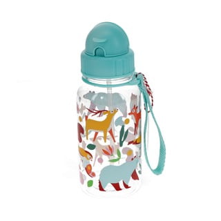 Světle modrá tritanová dětská lahev 500 ml Woodland – Rex London