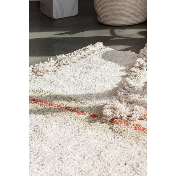 Béžový bavlněný běhoun 80x230 cm Duetto Sage – Lorena Canals-image-4