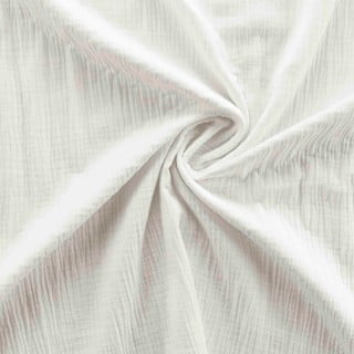 Bílé mušelínové povlečení na jednolůžko 140x200 cm Angelia – douceur d'intérieur