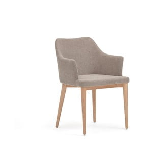 Béžové jídelní židle v sadě 4 ks Croft – Kave Home