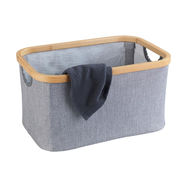 Skládací úložný koš Wenko Baharui Bamboo-image-2