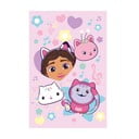 Růžová fleecová dětská deka 100x150 cm Gabby´s Dollhouse "Music" – Jerry Fabrics