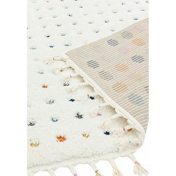 Béžový koberec Asiatic Carpets Dotty Multi, 80 x 150 cm-image-1