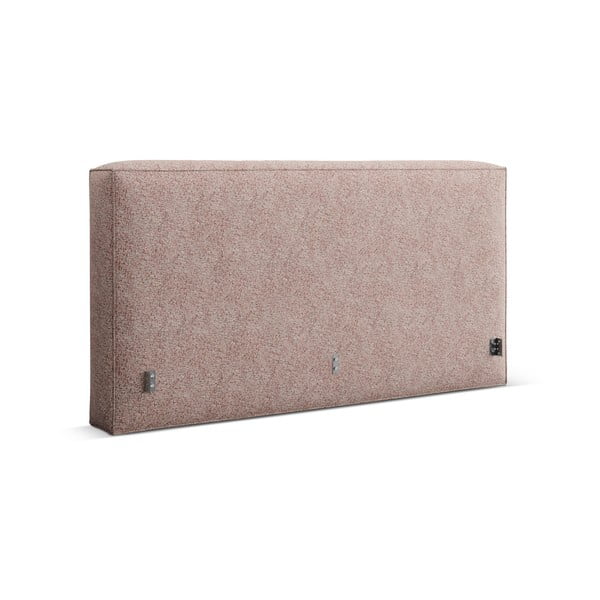 Světle růžové čalouněné čelo postele 249x100 cm Olivia – Micadoni 