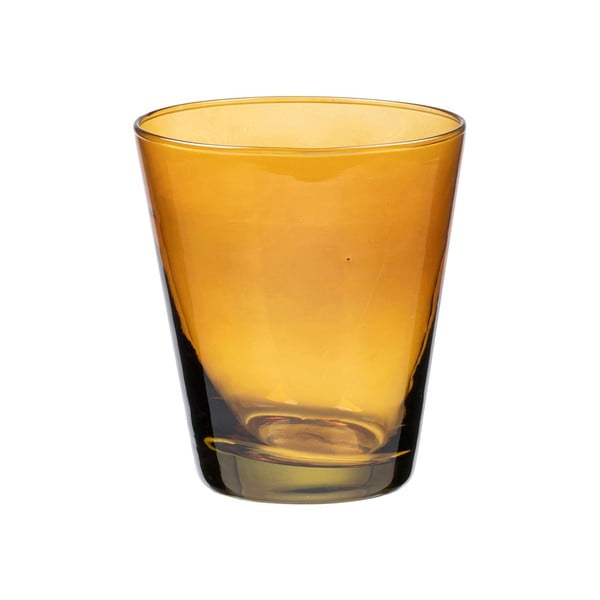 Žlutá sklenice na vodu Bitz Basics Amber, 300 ml
