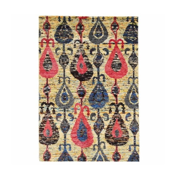 Ručně tkaný koberec Ikat H9 Mix, 140x200 cm