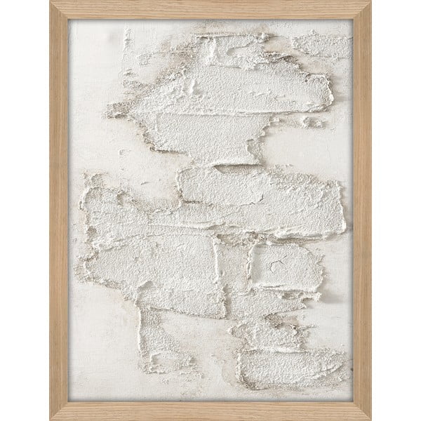 Ručně malovaný obraz 32,5x42,5 cm White rock – Malerifabrikken
