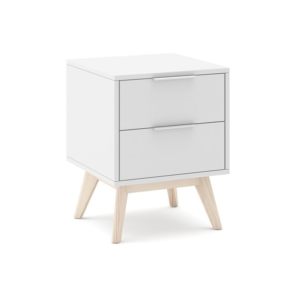 Bílý noční stolek Campus – Marckeric-image-2