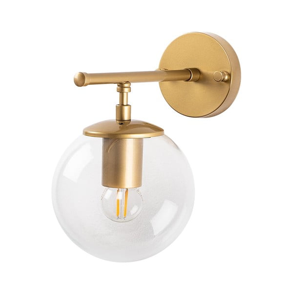 Nástěnné svítidlo v mosazné barvě Roe – Opviq lights