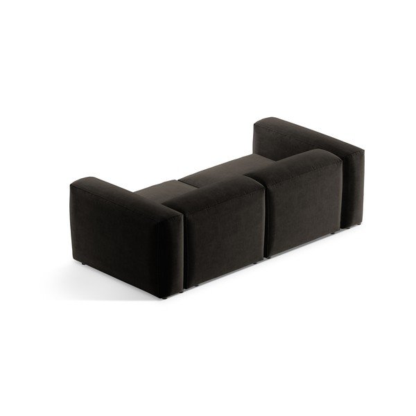 Černá pohovka 224 cm Bergamo – Cosmopolitan Design-image-4