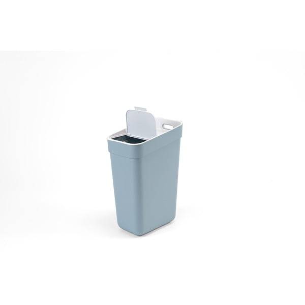 Světle modrý odpadkový koš na tříděný odpad z recyklovaného plastu 30 l Ready To Collect – Curver-image-4