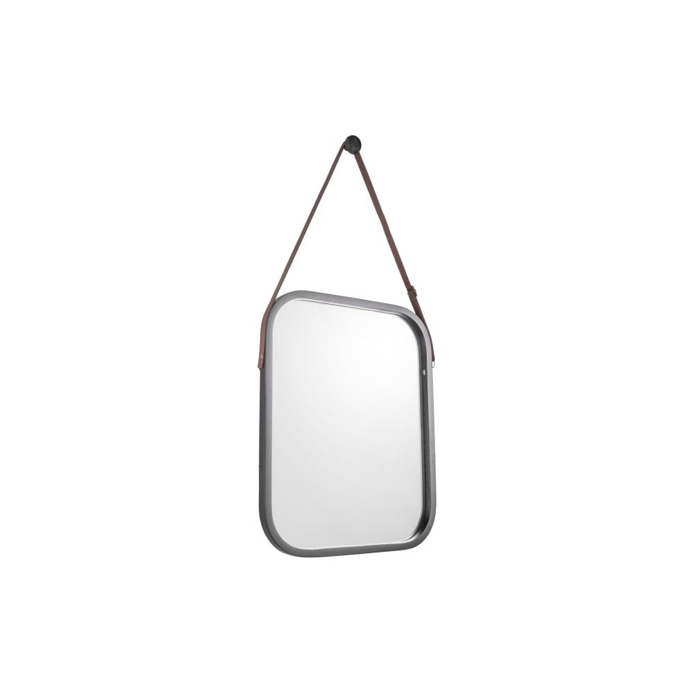 Nástěnné zrcadlo v černém rámu PT LIVING Idylic, délka 40,5 cm
