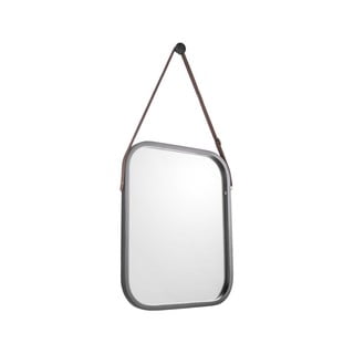 Nástěnné zrcadlo v černém rámu PT LIVING Idylic, délka 40,5 cm