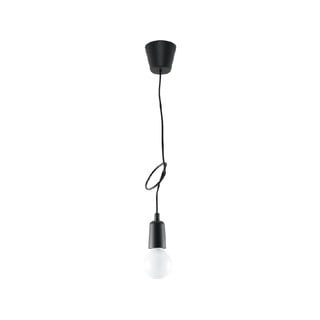Černé závěsné svítidlo 9x9 cm Rene - Nice Lamps