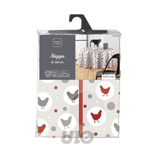 Omyvatelný ubrus ø 160 cm Suzette – douceur d'intérieur-image-2