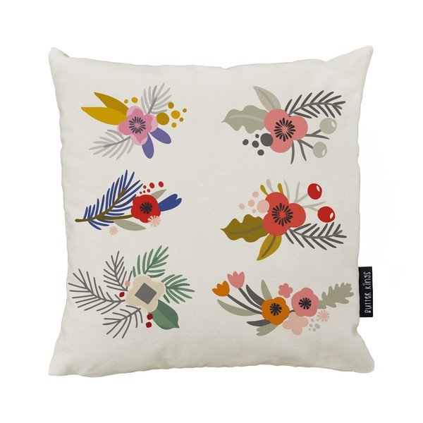 Polštář Butter Kings z bavlny Little Bouquet, 45 x 45 cm