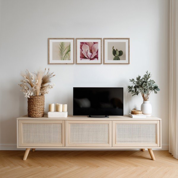 Tištěné obrazy v sadě 3 ks s rámem 30x30 cm Fresh – Styler-image-2