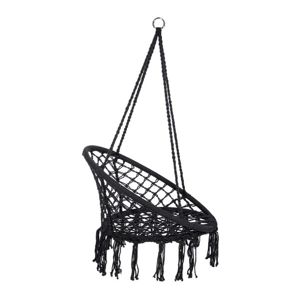 Černé závěsné křeslo Bonami Essentials Hylla-image-2