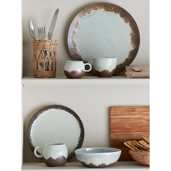 Kameninová jídelní sada 12 ks Paula – Bloomingville-image-2