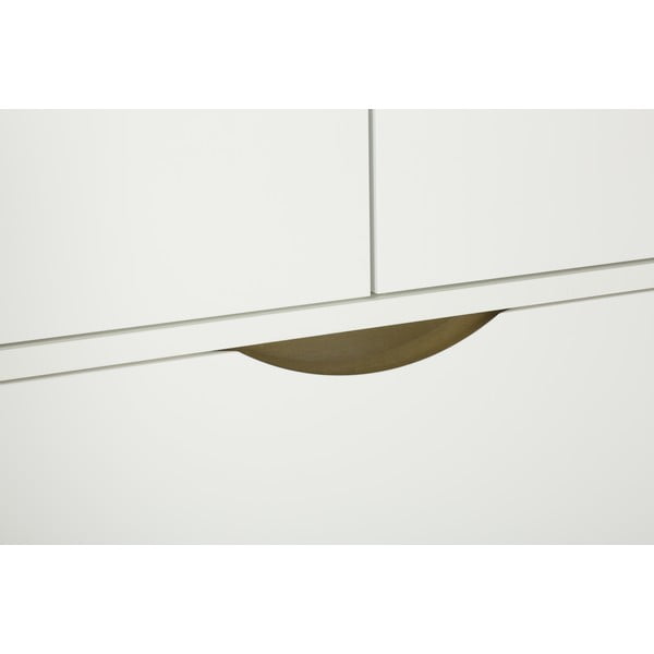 Bílá šatní skříň 80x195 cm Kobe - Woodman-image-1