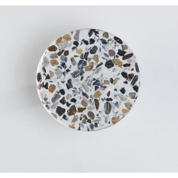 Nástěnný háček s dekorem terrazzo Wenko Melle, ⌀ 8 cm-image-3
