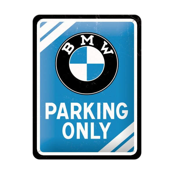 Nástěnná dekorativní cedule Postershop BMW Parking Only