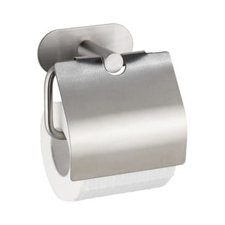 Nerezový držák na toaletní papír bez nutnosti vrtání Wenko Turbo-Loc® Orea Cover