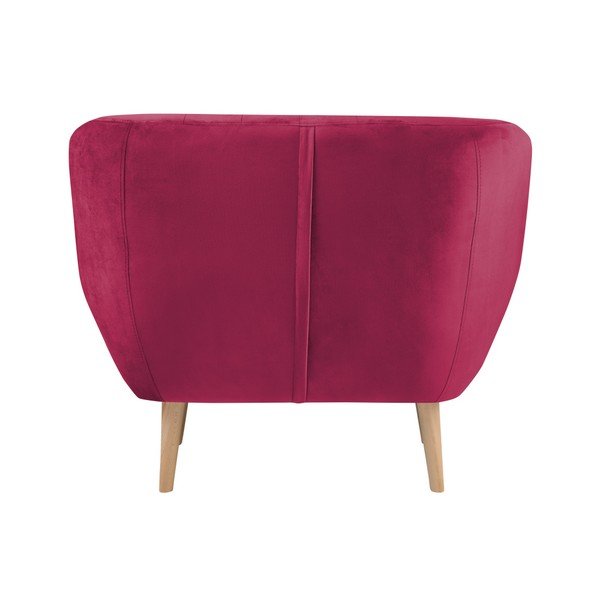 Růžové křeslo Mazzini Sofas Benito-image-3