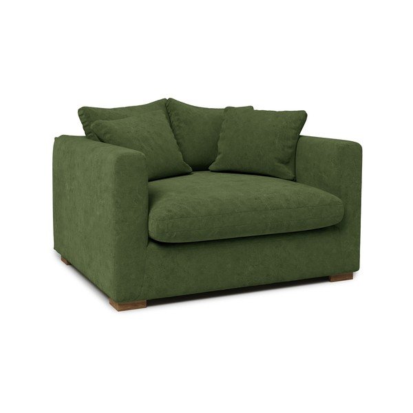 Tmavě zelené křeslo Comfy – Scandic-image-1