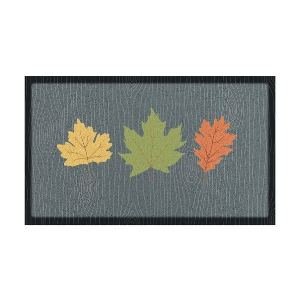 Rohožka 40x70 cm Autumn Leaves on Green – Artsy Doormats