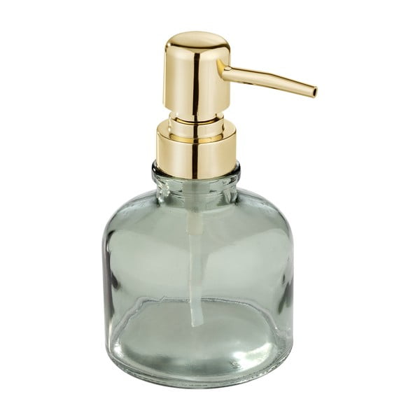 Skleněný dávkovač mýdla v mentolové barvě 200 ml Atessa – Wenko-image-3