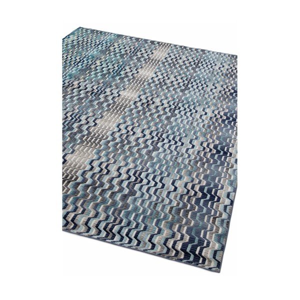 Modrý koberec Asiatic Carpets Wave, 160 x 230 cm-image-2