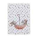 Prošívaná deka a povlak na polštář v sadě z bavlněného saténu 140x200 cm – Butter Kings